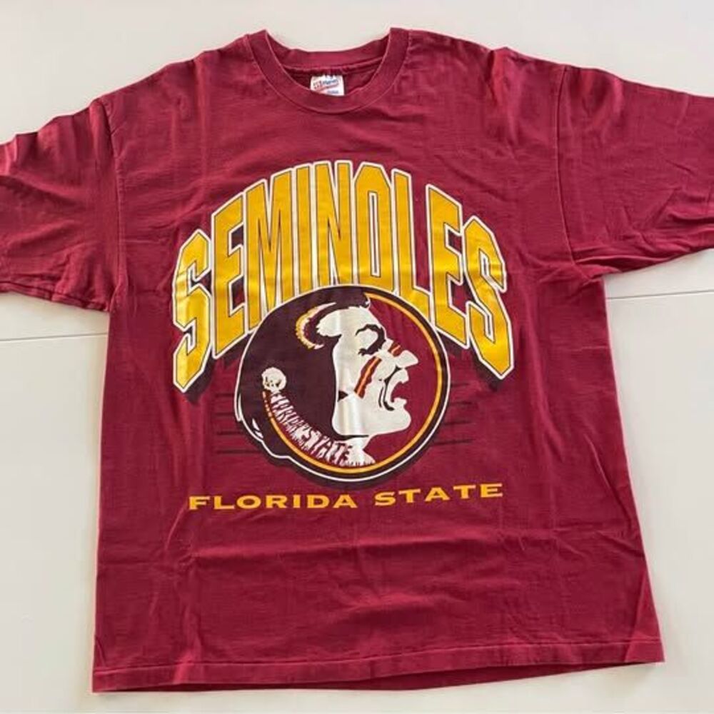 XL Vintage 90’s Florida State (FSU) Single-Seam T-Shirt